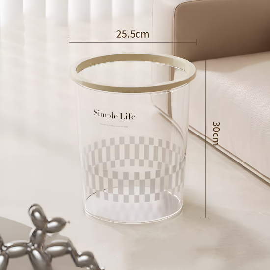 Acrylic Trash Can